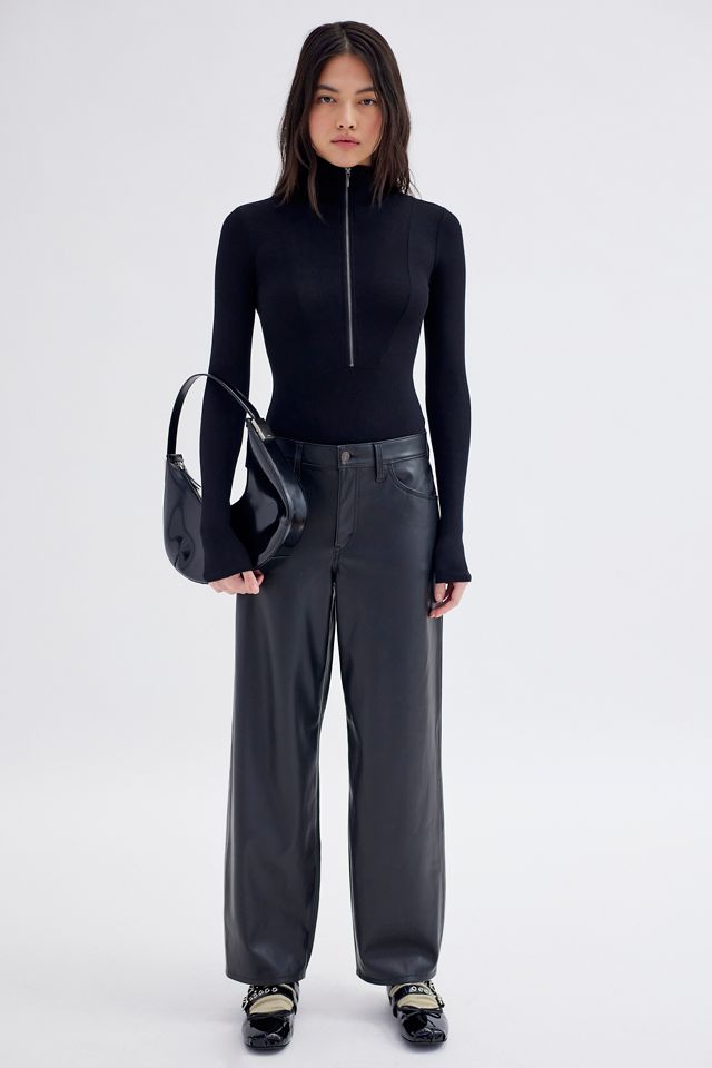 Faux Leather Meaning Levi's Faux Leather Baggy Dad Pants Levi's