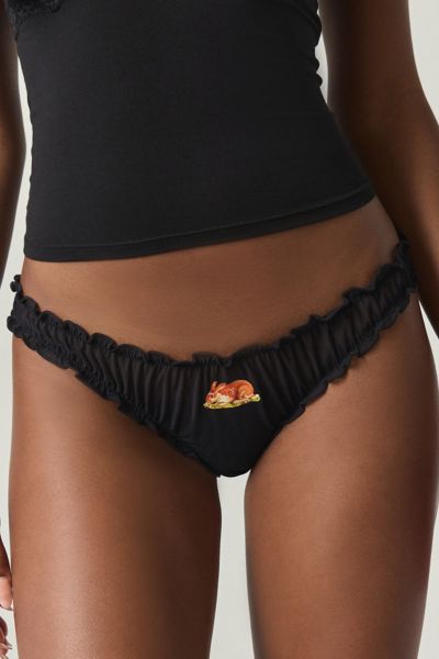 Out From Under Mesh Cheeky Undie