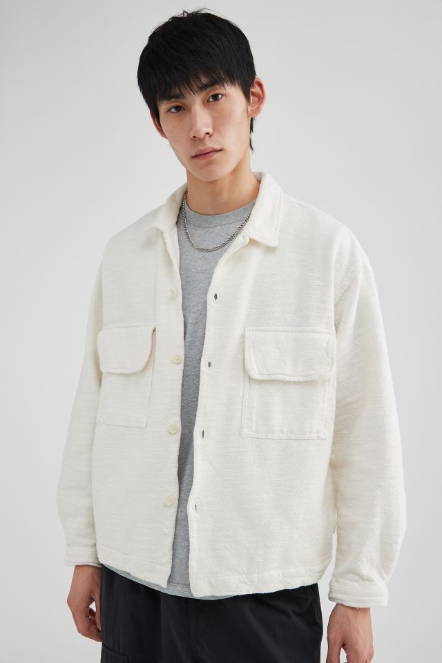 Standard Cloth Textured Shirt Jacket #1