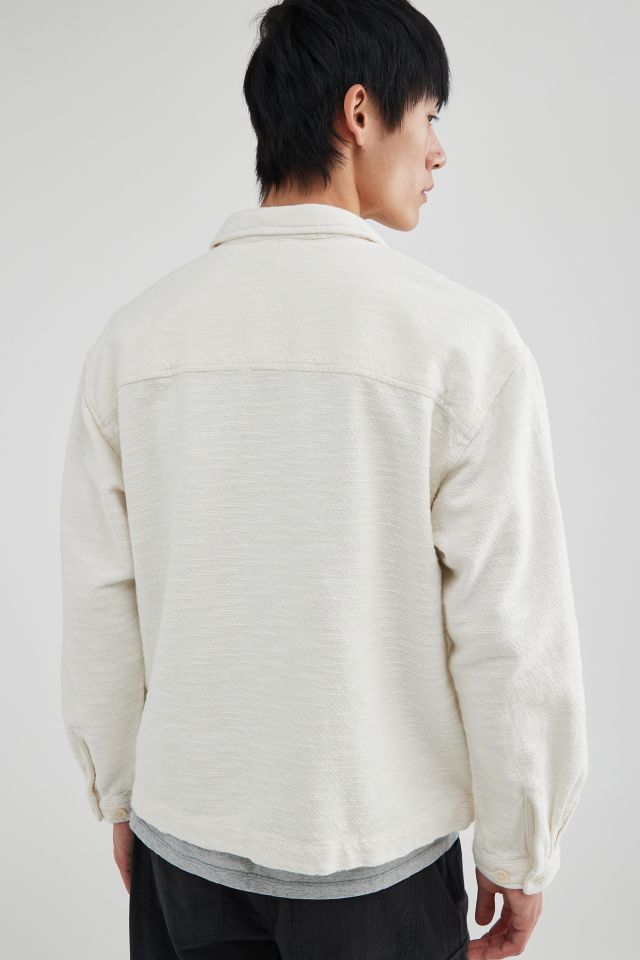 Standard Cloth Textured Shirt Jacket #4