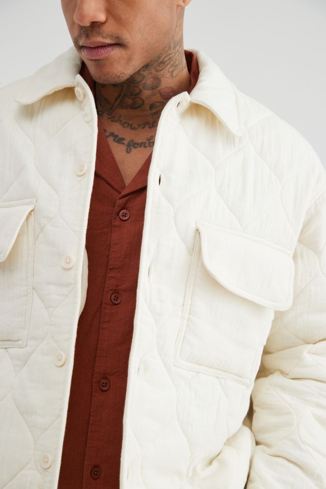 Standard Cloth Lightweight Quilted Shirt Jacket #3