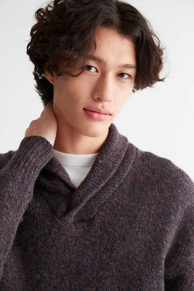 Urban Renewal Vintage Grandpa Shawl Collar Sweater #2