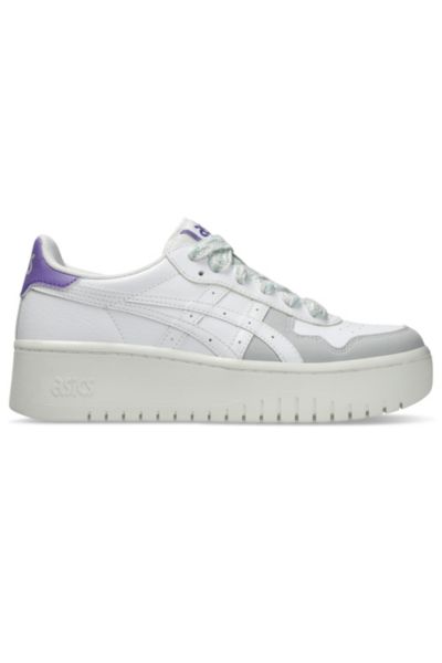 Asics Japan S Pf Sportstyle Sneakers In White/sweet Pink, Women's At Urban Outfitters In White/space Lavender