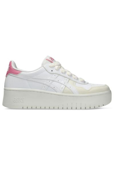 Asics Japan S Pf Sportstyle Sneakers In White/sweet Pink, Women's At Urban Outfitters In White/sweet Pink