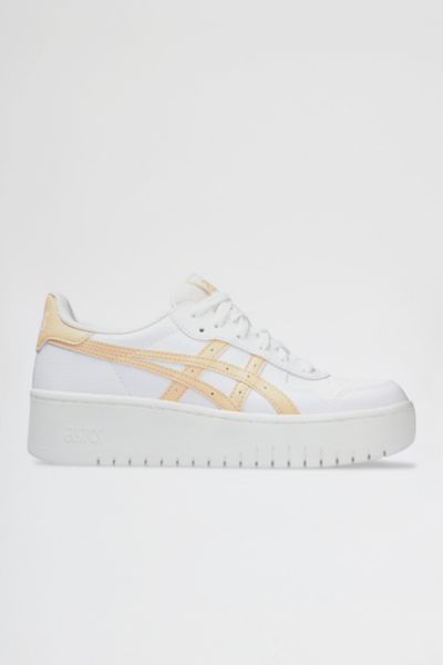 Asics Japan S Pf Sportstyle Sneakers In White/apricot Crush