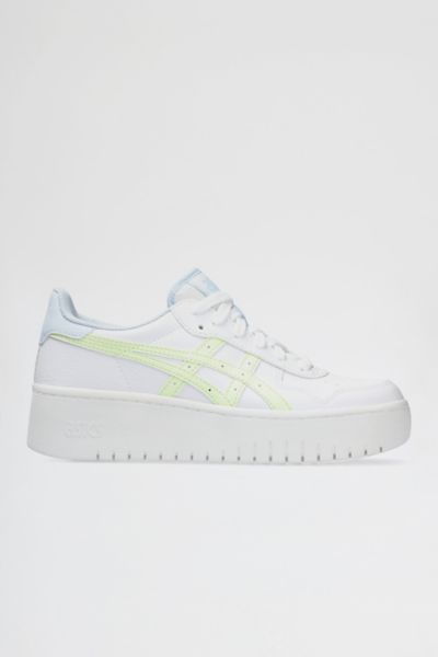 Shop Asics Japan S Pf Sportstyle Sneakers In White/illuminate Yellow, Women's At Urban Outfitters