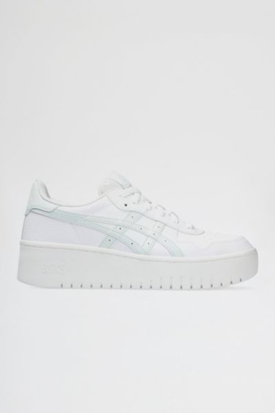 Shop Asics Japan S Pf Sportstyle Sneakers In White/pure Aqua, Women's At Urban Outfitters