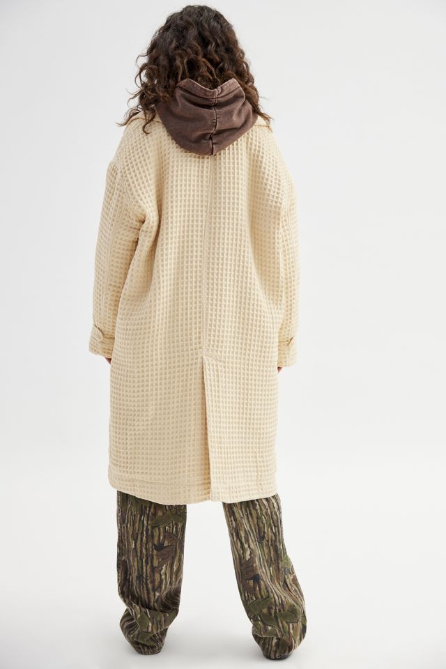 UO Emma Waffle Trench Coat #1