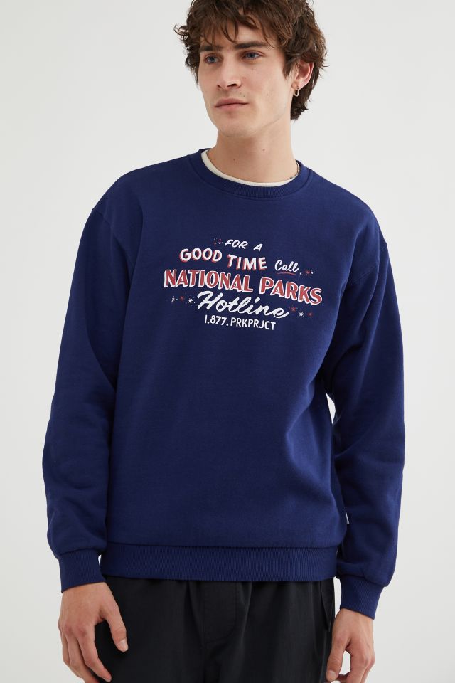 Parks Project UO Exclusive Good Time Call Crew Neck Sweatshirt