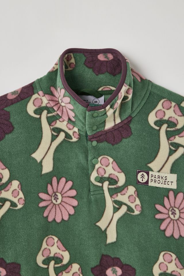 Parks Project Power To The Parks Shroom High Pile Fleece Sweatshirt #3