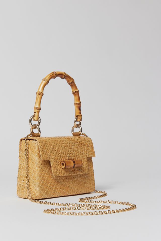 Serpui Stella Bun Wicker Bag #1
