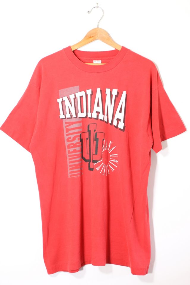 Vintage 80s Indiana State High School T-Shirt LARGE