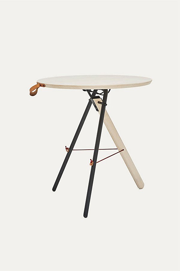 Departo Wood Folding Café Table In Light Ash At Urban Outfitters