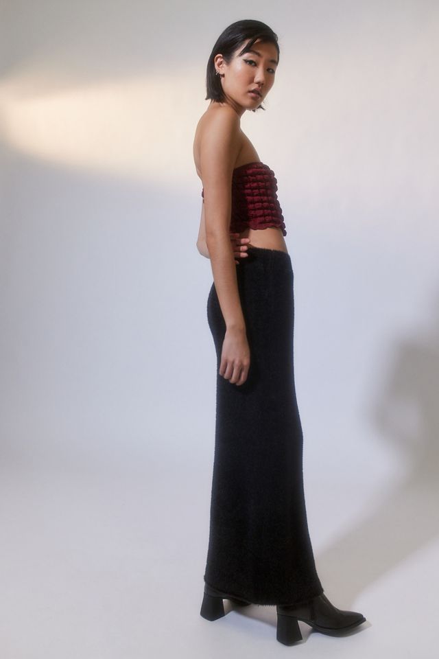 UO Lulu Fuzzy Tube Skirt #2