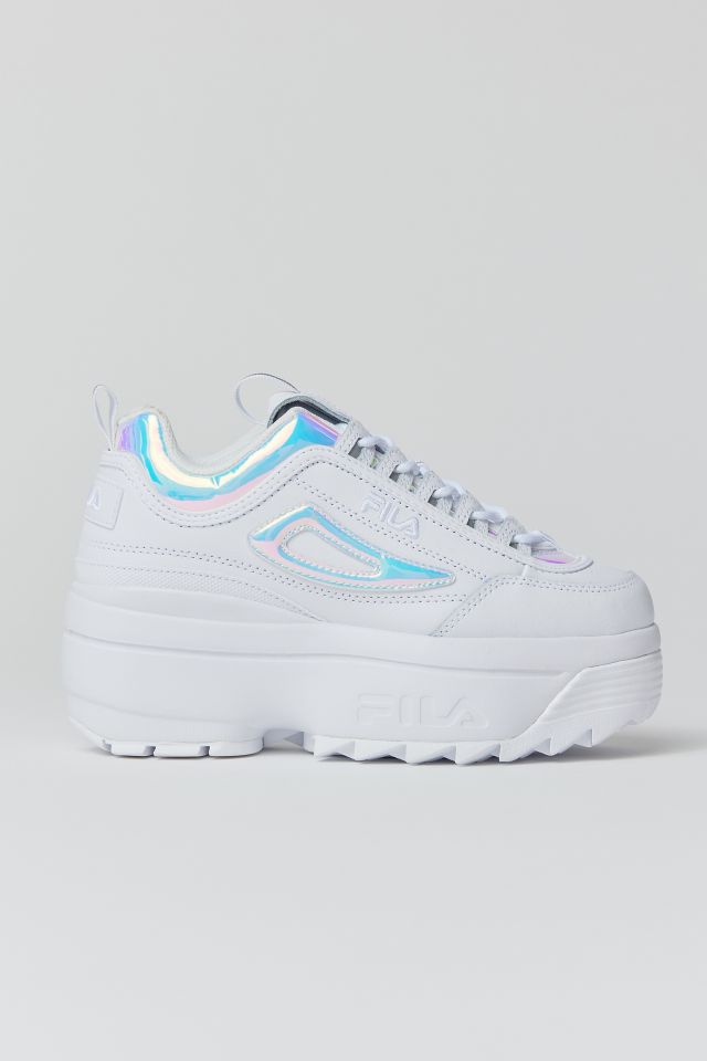 Fila disruptor shop iridescent