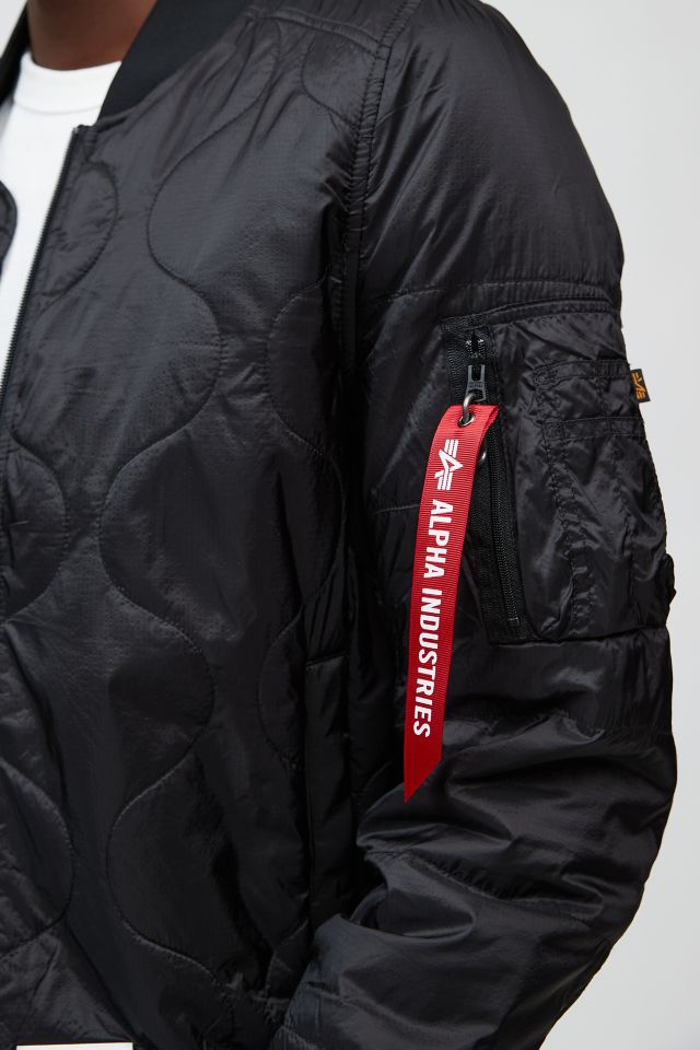 Alpha Industries L-2B Quilted Flight Jacket | Urban Outfitters