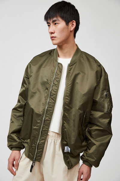 Alpha Industries L-2b Mod Gen Ii Reversible Flight Jacket In Olive