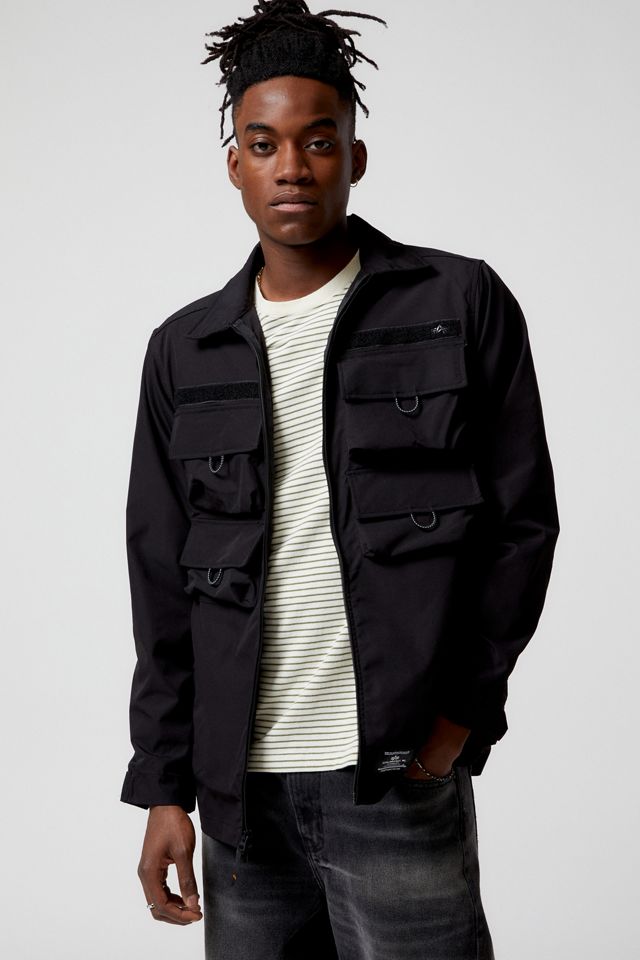 Alpha Industries Nylon Cargo Shirt Jacket | Urban Outfitters
