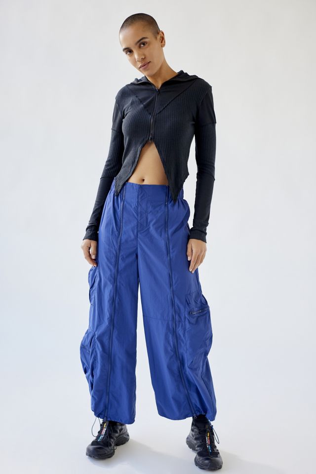 BDG Imani Hooded Split Hem Top #3