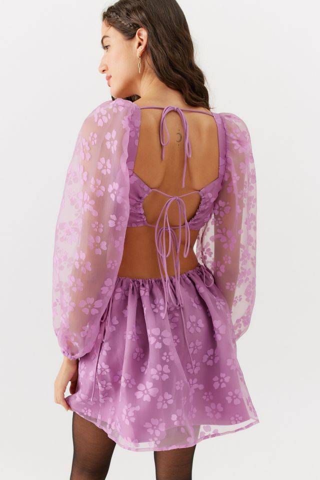 Love Triangle Forever Floral Mini Dress #1