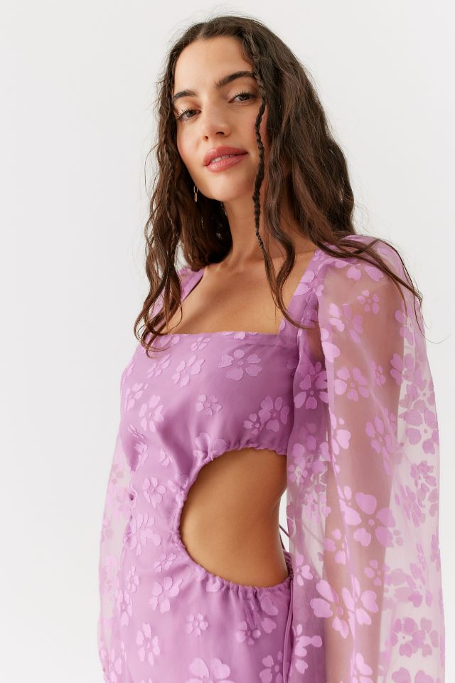 Love Triangle Forever Floral Mini Dress #4