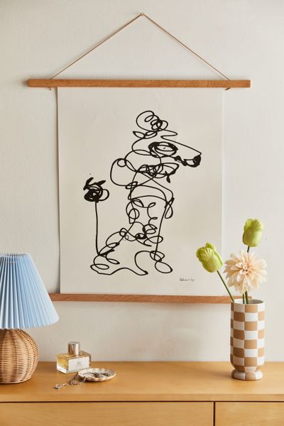Pstr Studio Reubens A Poodle A Day Art Print At Urban Outfitters