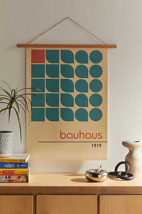 Pstr Studio Bauhaus 100 Years Art Print At Urban Outfitters