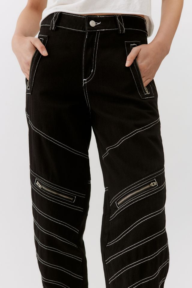 BDG Tapered Moto Jean #1