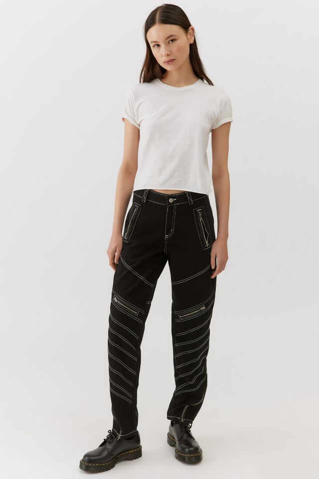 BDG Tapered Moto Jean #4