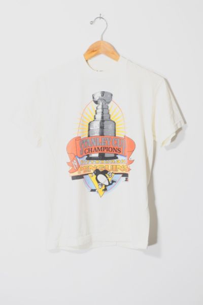 Pittsburgh Penguins Fans Vintage T Shirt Stanley Cup Believe Tee