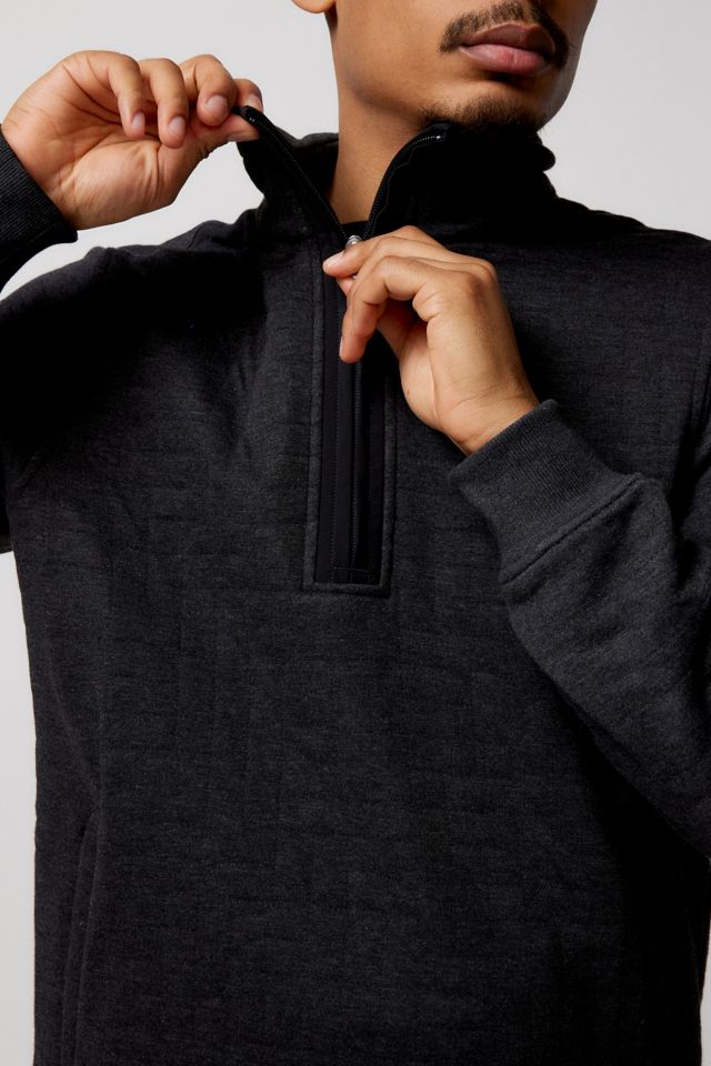 The North Face Peaks Quilted Quarter Zip Sweatshirt #2