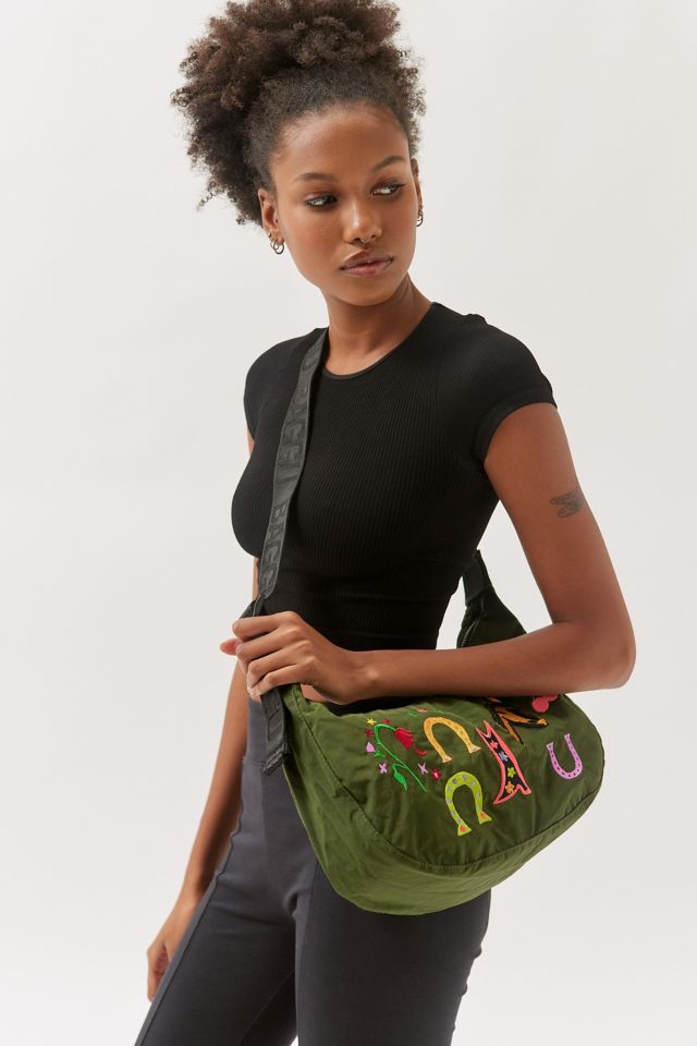 BAGGU X Jessica Williams Embroidered Medium Crescent Bag #3