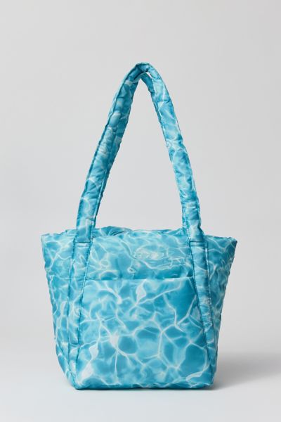 Baggu Puffy Mini Tote Bag In Pool | ModeSens
