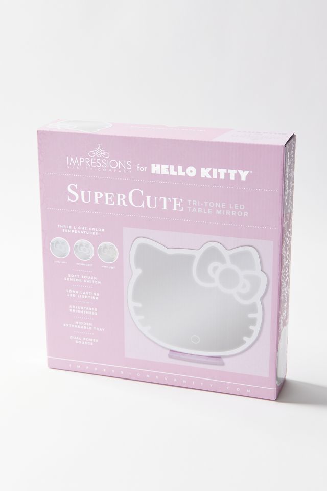 Impressions Vanity Co. Hello Kitty SuperCute LED Table Mirror #2