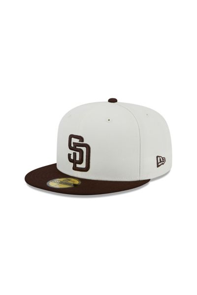 New Era San Diego Padres Ringer Tee in Brown, Men's at Urban Outfitters