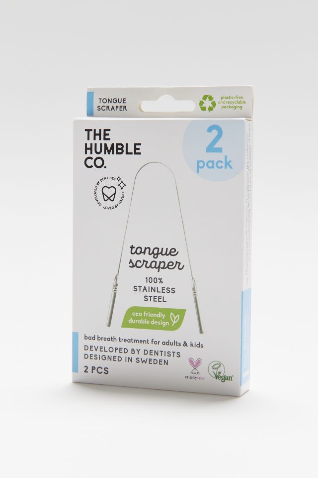 The Humble Co. Stainless Steel Tongue Scraper 2-Pack #1