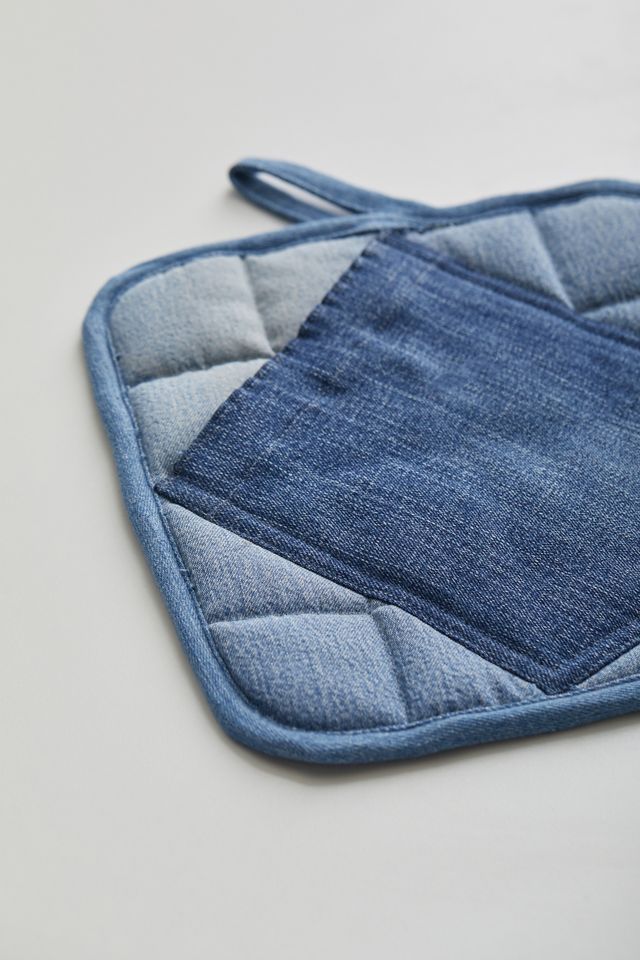 Denim Pocket Potholder Urban Outfitters