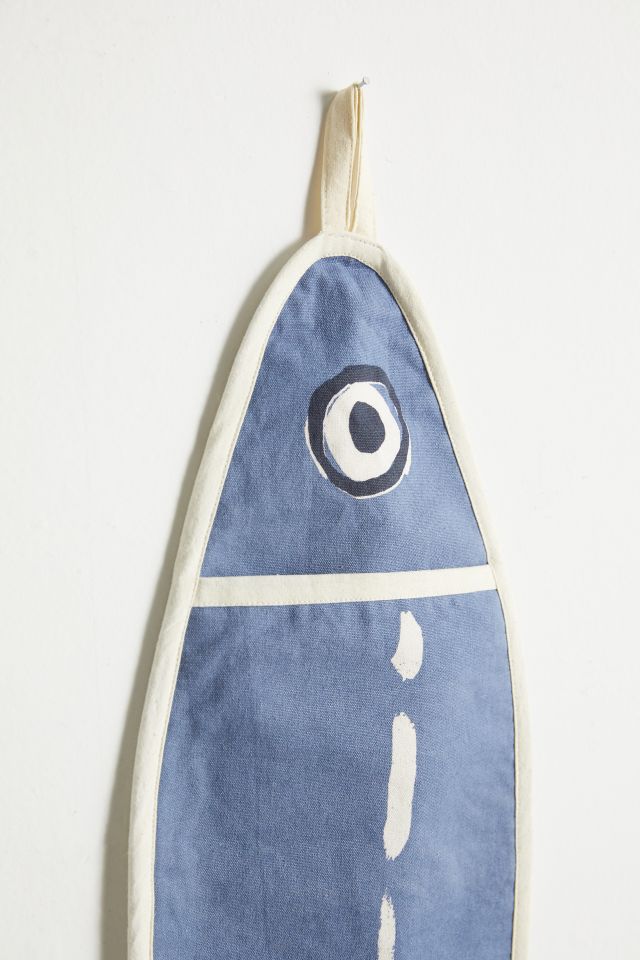 Porte-ustensiles suspendu en forme de sardine #3