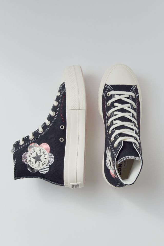 Converse Chuck Taylor All Star Crafted Patchwork Platform Sneaker #3