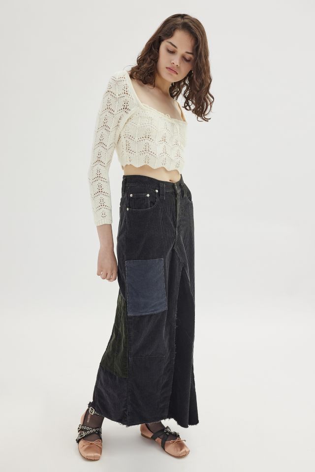 UO Blaire Crochet Square Neck Sweater #2