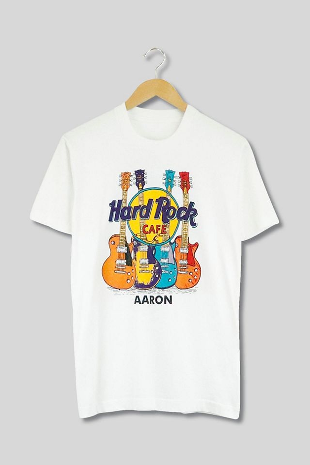 Vintage Hard Rock Café Aaron T Shirt Urban Outfitters