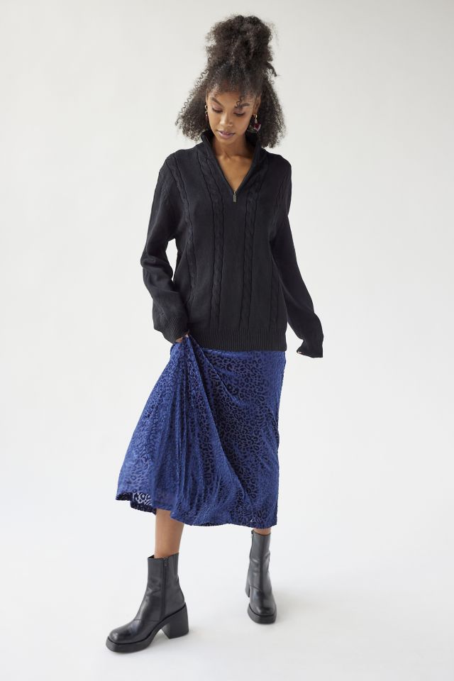 Urban Renewal Vintage Quarter-Zip Sweater #4