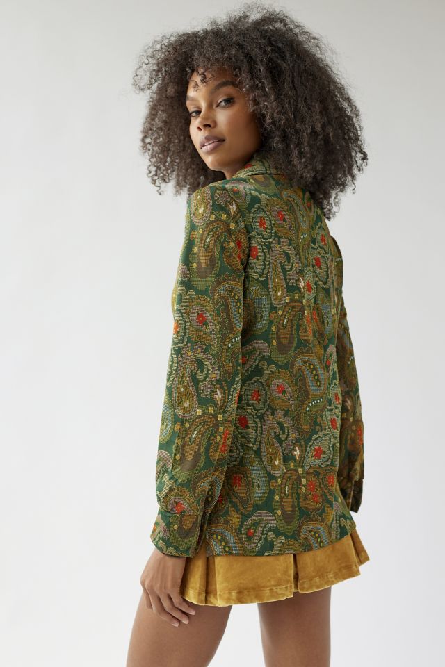 Blouse Imprimée Vintage des Années '70 Urban Renewal #2