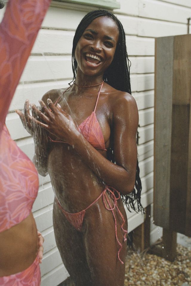 Stone Fox Swim River String Bikini Bottom #3