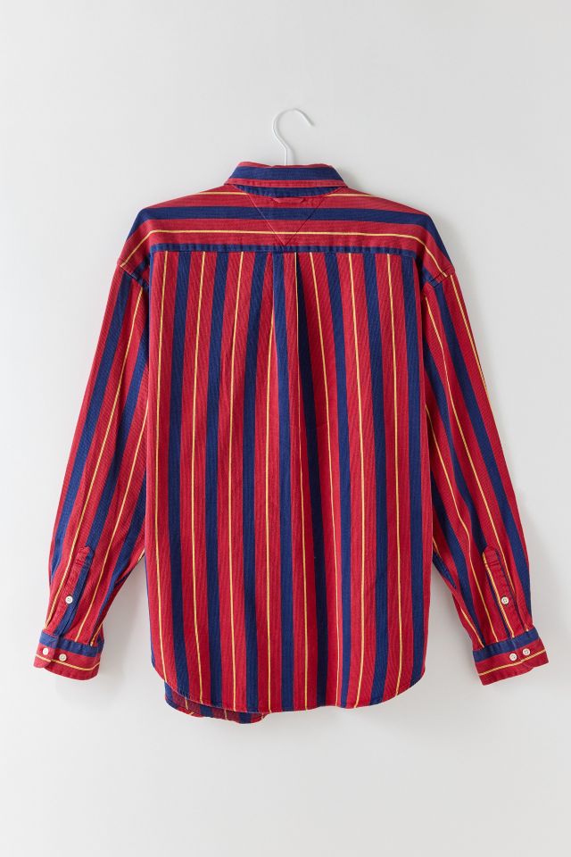 Vintage Striped Long Sleeve Shirt #1