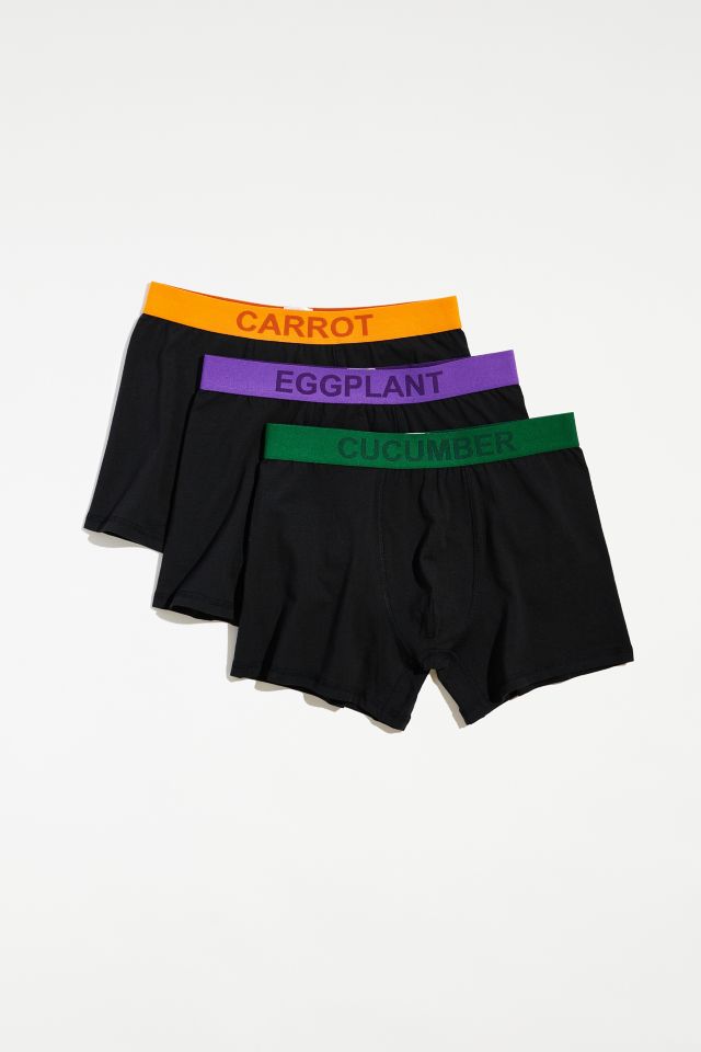 Eat Your Veggies Boxer Brief 3-Pack #1