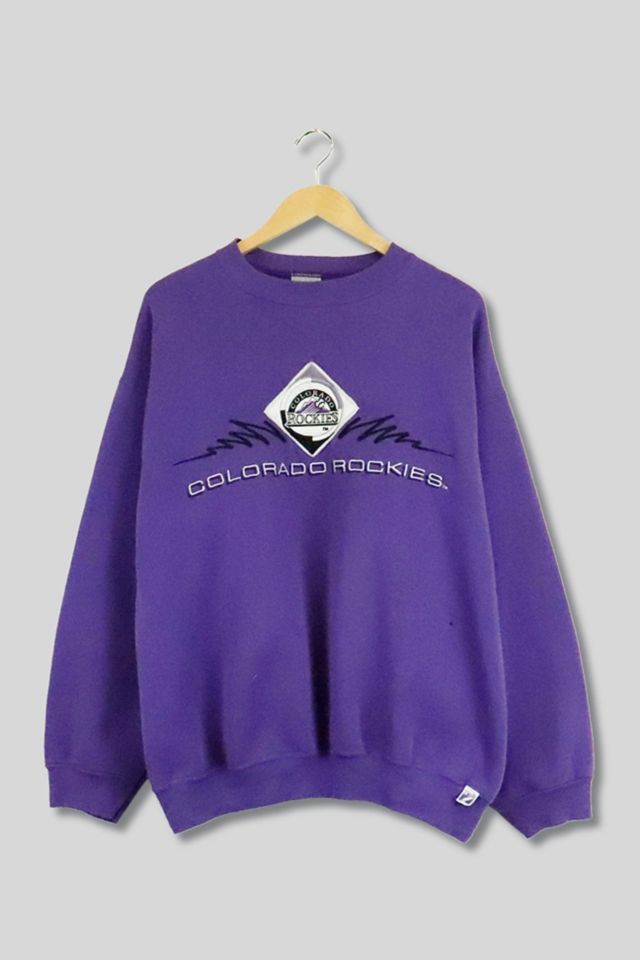 Colorado rockies crewneck sweatshirt best sale