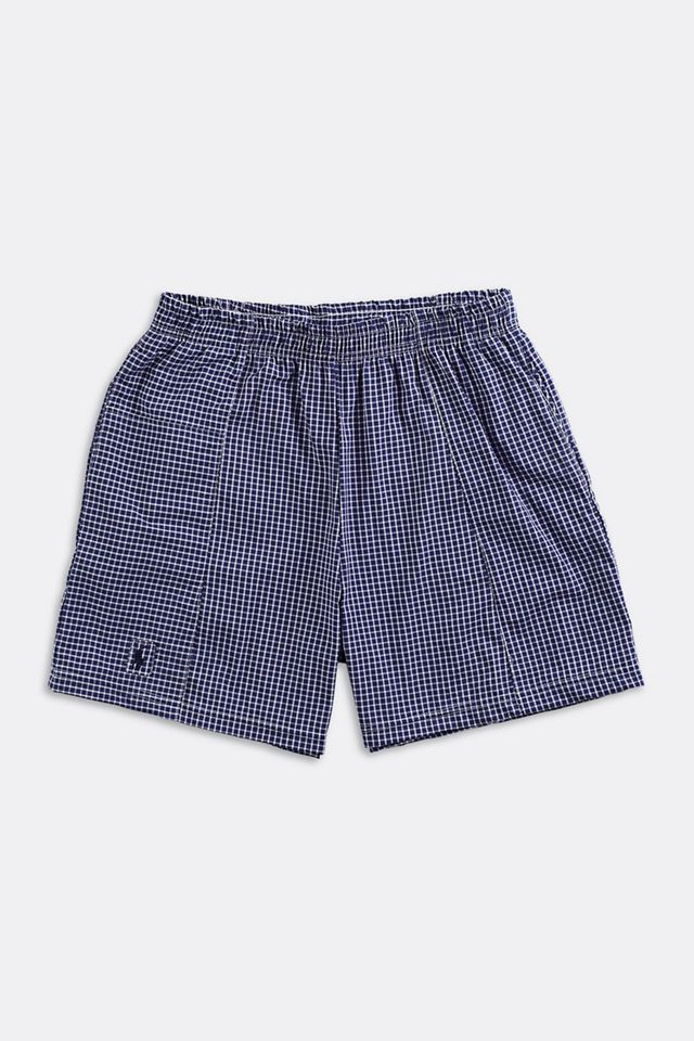 Unisex Rework Oxford Boxer Shorts - XS, S