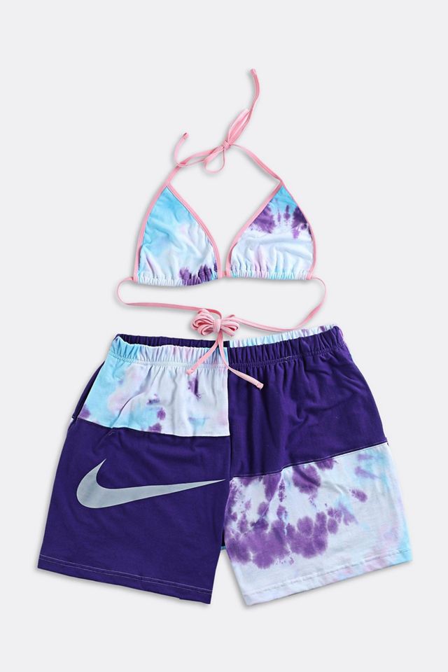 Frankie Collective Rework Nike Patchwork Sweatshorts Set 087 | Urban Outfitters
