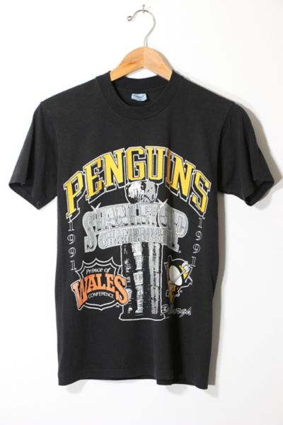 Vintage Pittsburgh Penguins Shirt 1991 Stanley Cup Champion Large Single Stitch | Color: Black | Size: L | Joewebster6's Closet